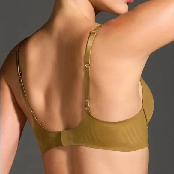 NWT EBY One Piece Contour Balconette Bra in Butternut - Sz Small - Picture 2 of 10